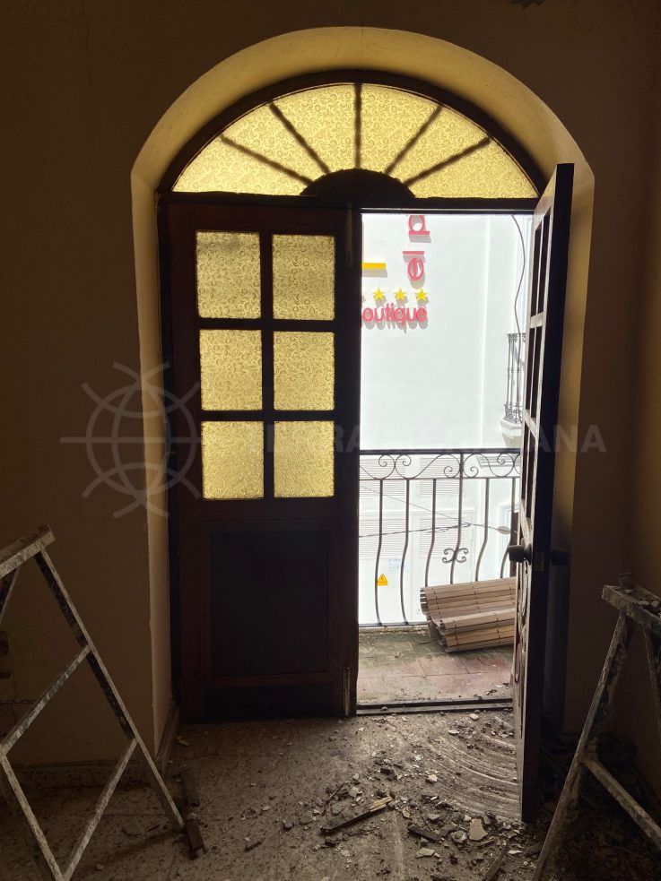 Stage 1 – Removal of old windows and doors and floors
